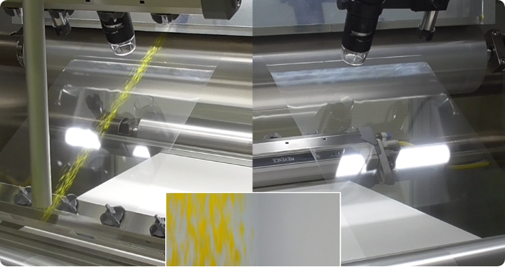 オンラインロール清掃装置