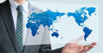 世界で認められるグローバル展開