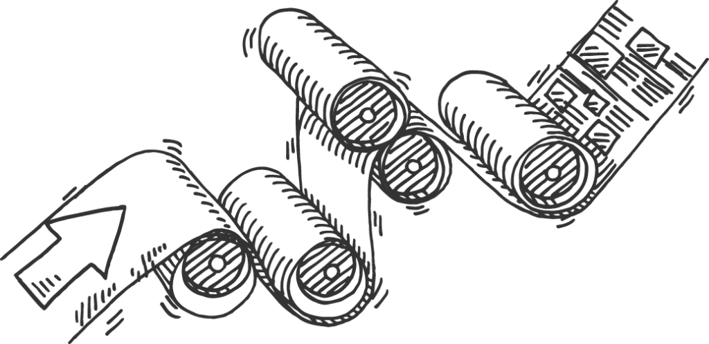 ロールのイラスト