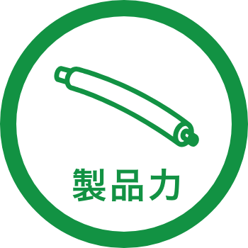 製品力のイラスト