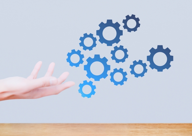 カスタマイズのイメージ 複数の歯車