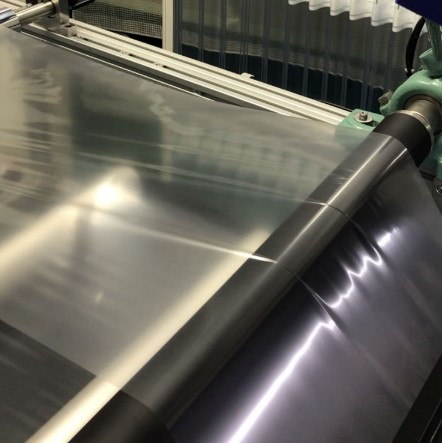 しわができたフィルム